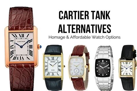 cheap alternative to cartier tank|knockoff cartier panthere watch.